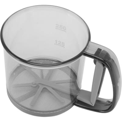 Handheld Bloemzeef Uniforme Zeefgaten Semi-automatische Bloemzeefbeker voor Bakken Gebakstools