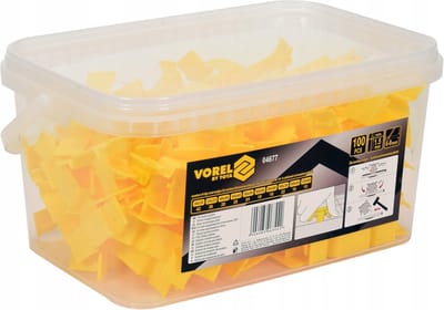 Vorel Serie - Tegels Nivelering Clips - 6-9mm - 100 stuks - Kunststof