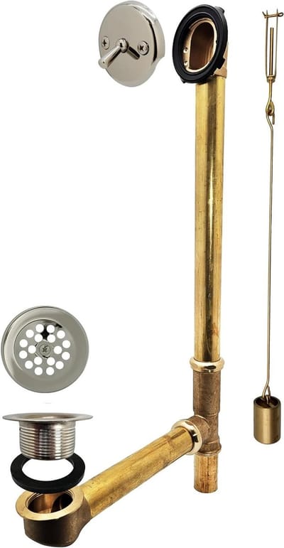 Badafvoer Plug - Afvoerstop Badkuip - Badkamer Afvoer Repareren - Bijenkorf Rooster Stijl - 2794 x 381 x 5715 cm