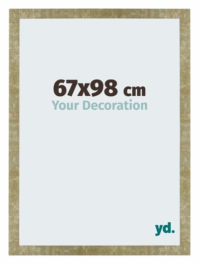 Your Decoration - Puzzellijst 67x98 cm - Goud Antiek - Puzzellijst 1500-2000 stukjes - MDF Fotolijst - Mura