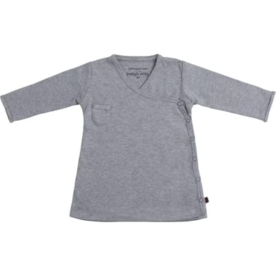 Baby's Only Jurkje Melange - Grijs - 56 - 100% ecologisch katoen - GOTS