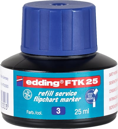 Edding Ftk 25 Navulinkt Blauw