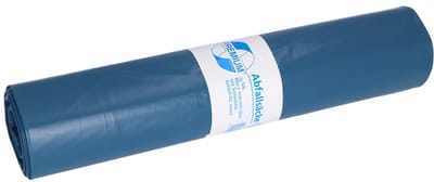 Afvalzakken - Vuilniszakken huishouden - Afval verwerken - Hoge scheurvastheid - 120 liter - Blauw