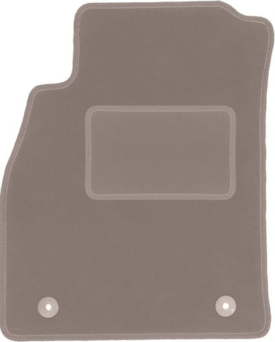 Beige bestuurdersmat voor: Chevrolet Malibu V stationwagen, liftback, sedan (2011-2015)