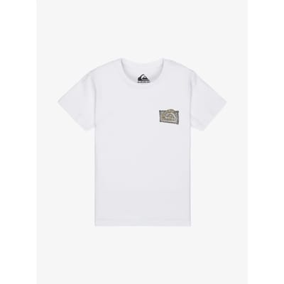 Quiksilver Ev Heritage T-shirt Met Korte Mouwen Wit 24 Months Jongen
