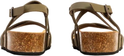 Noga Tahel Edge leren sandalen