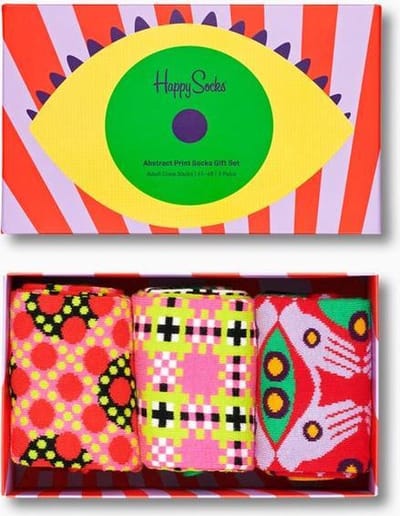 Happy Socks Abstract Gift Set Sokken XSUR08-4300 -   Unisex - 36-40