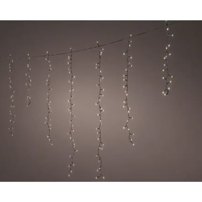 Decoris Led Balkonverlichting 8 Functie Twinkel Effect - 256 Led's - Warm Wit - 80cm - Binnen & Buiten