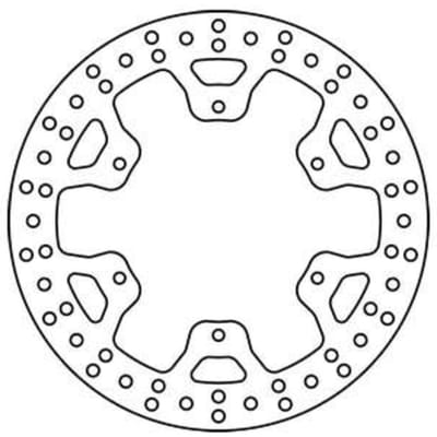 Remschijf TRW MST316, 1 Stuk