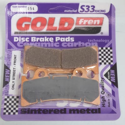 Gold Fren remblok voor Yamaha 750 YZF-R motorfiets 1993 tot 1997 AVG/AVD nieuw