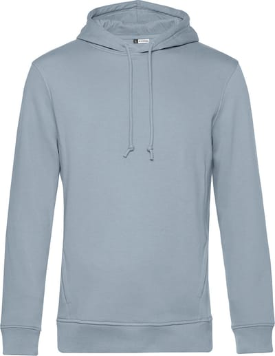 Organic Inspire Hooded° B&C Collectie maat XS Blue Fog