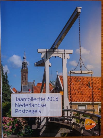 Jaarcollectie 2018 Nederlandse bijzondere postzegels