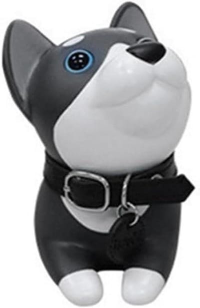 Cartoon Deurstopper - Dierenvorm Wig - Deuren Open Houden - Punch-vrije Installatie - 14 x 11 x 9 cm - Grijs