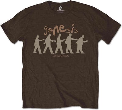 Genesis - The Way We Walk Heren T-shirt - 2XL - Bruin