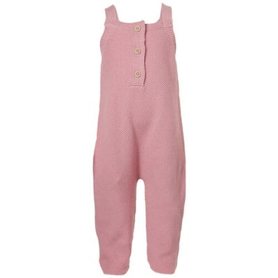 LUPILU Gebreide baby tuinbroek (Lichtroze, 50/56)