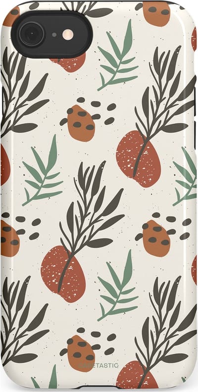 Casetastic Hoesje Geschikt voor Apple iPhone 7/8/SE - Stijlvolle Beschermende Duo-layer Case - Zongetint