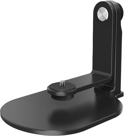 Projector bureauhouder - Mini projector standaard - Presentaties geven - 360 graden draaibaar - ca. 18.5 cm lang - Zwart