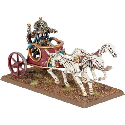 Figurine Games Workshop Warhammer ToW - Tomb Kings of Khemri Roi des Tombes sur Char