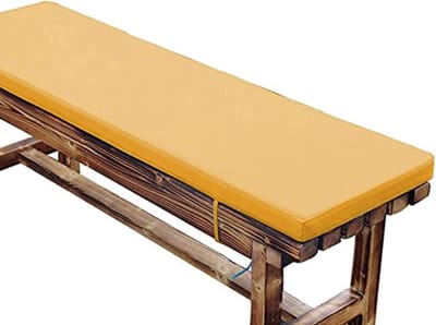 Bankkussenset Tuin - Schommelkussen - Comfortabel Zitten - Waterdichte Stof - 180x45cm - Bruin