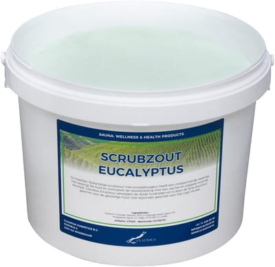 Scrubzout Eucalyptus - 20 KG - Hydraterende Lichaamsscrub