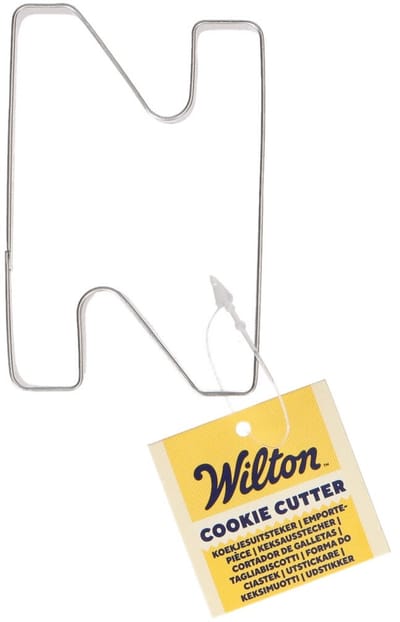 Wilton Koekjes Uitsteker - Letter N - Uitsteekvormpjes - Koekjes Vorm