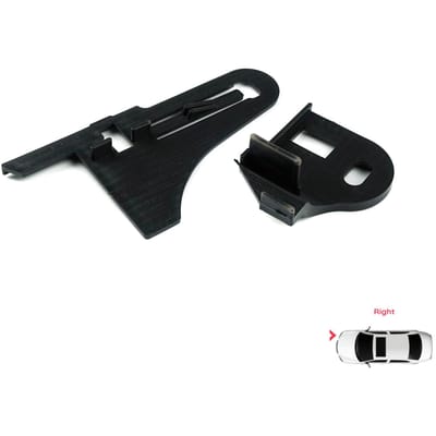 BHL511 Support de Phare Support de Montage Jeu de Pattes de Réparation Côté Droit pour Renault Megane MK3 2008-2016 260100017R