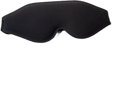 Happy Rhino - Slaapmasker Luxe Verduisterend - Zwart - Reisaccessoires - 27g - 24 x 10 x 2 cm
