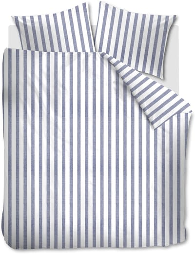 Ambiante Ally dekbedovertrek - Tweepersoons - 200 x 200/220 cm - Indigoblauw