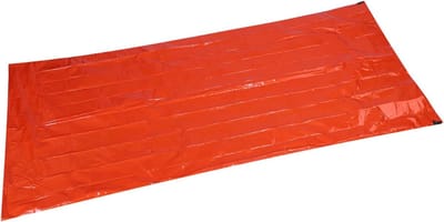 Noodslaapzak - Bivakzak Thermisch - Buiten Overleven - Warmte Reflecterend Materiaal - 210x90cm - Fel Oranje