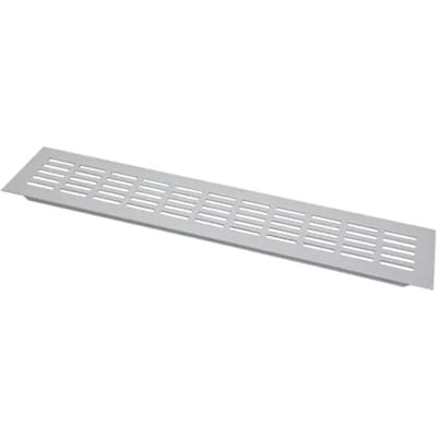 Sencys Deurrooster 40x8cm Aluminium Geanodiseerd