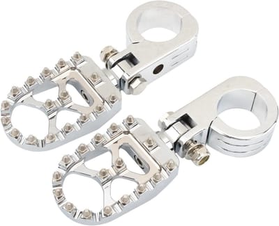 Motorfiets Voetsteunen - Motorsteunen Klemmen - Comfortabel Rijden - Universele Pasvorm - 38mm - Niet gespecificeerd