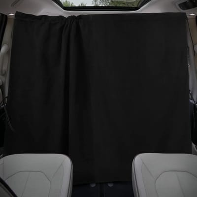 Privacy Scherm voor Auto Voorruit - Donkere Zonnescherm voor Voor- en Achterramen, Afneembare Magnetische Auto Gordijnen 180 x 100 cm voor Camping en Bescherming tegen Zon