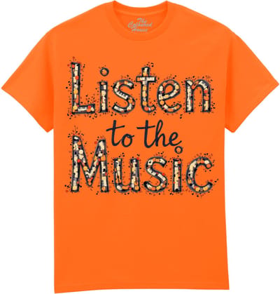 Listen To The Music The Coloured House T-shirt XXL