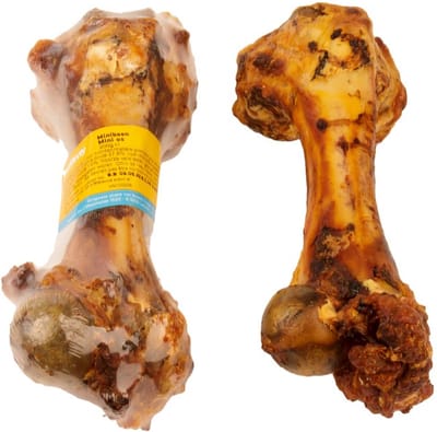 Boomy - Mini Been - Natuurlijke hondensnacks - Kauwbotten hond - Kauwbot hond - Varkensbot 25cm - 2st