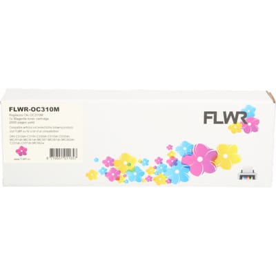 FLWR - Toners / Oki 44469705 / magenta / Geschikt voor Oki