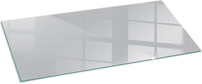 Tulup Kachel Vloerplaat - Kleur Lichtgrijs Vloerplaat Voor Houtkachel - 125 cm x 50 cm - Grijs Vloerplaat Voor Kachel - Rechthoek Kachel Vloerplaat - Onderplaat Kachel - Plaat Voor Onder Houtkachel - Plaat Onder Houtkachel