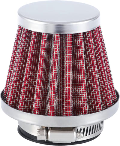 Universeel Dubbel Luchtfilter voor Motorfiets en Scooter - Stalen 38/39/40 mm