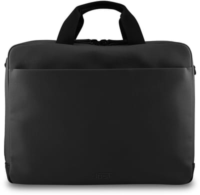 JOST Schoudertas Business tas met laptopvak Borgholm Business Bag Black Zwart
