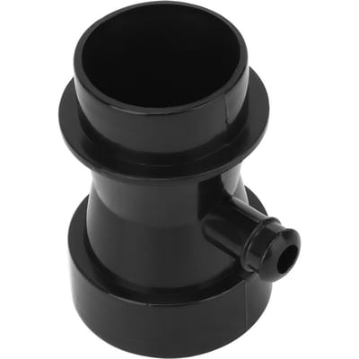 Plastic Zwart Aquarium Eiwitafschuimer Separator Venturi Buis DIY Luchtzuigmondstuk black