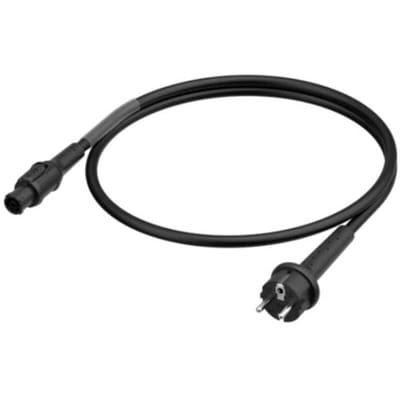 Neutrik 1028915 Aansluitkabel Stroom Zwart 3 m