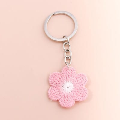 Leuke Handgemaakte Gebreide Varkens Sleutelhanger Gehaakte Dierensleutelhangers Hanger voor Vrouwen Meisjes Handtas Bedels DIY Sieraden Cadeaus beige