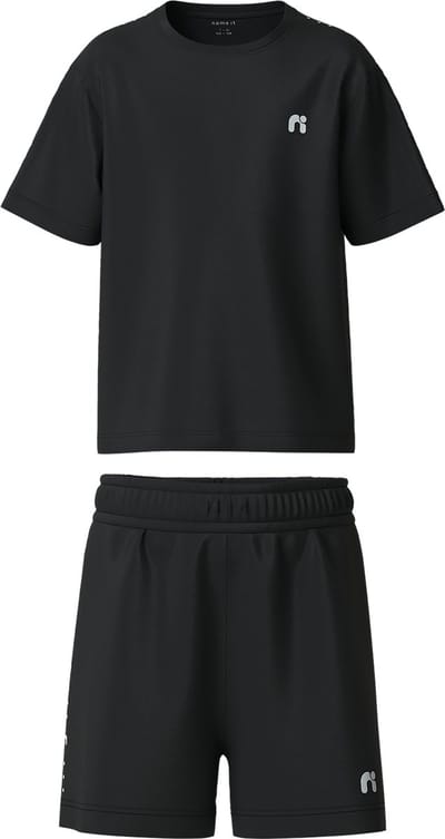 NAME IT - NKNDEMU SS NREG SHORTS SET - Unisex - Bermuda shorts