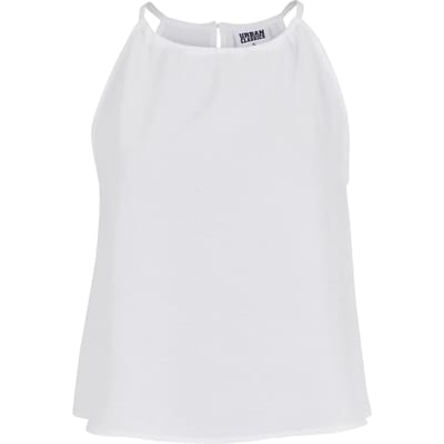 Urban Classics - Structured Mouwloze top - XS - Wit