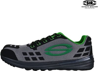 SIR SAFETY K3-PLUS Veiligheidsschoenen S3 HEREN Werkschoen Grijs - Fiberglas Neus en Composiet Tussenzool - Antislip SR - Antistatisch
