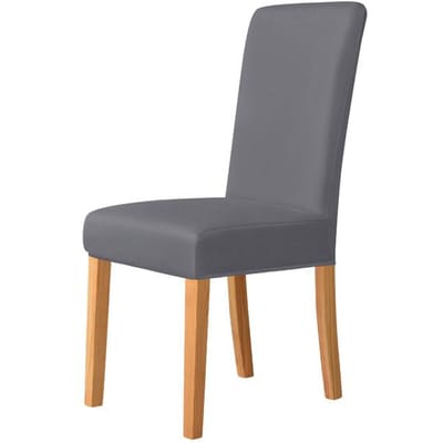Hoge Rug Universele Effen Stoelhoes Effen Kleur M Xl Maat Stoelhoezen Voor Eetkamer Keuken Kantoor Gebruik Huisgebruik Stretch Zittinghoes 1 Piece