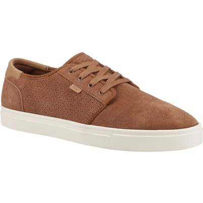 TOMS Carlo 2.0 Leren Herensneakers In Walnootkleur