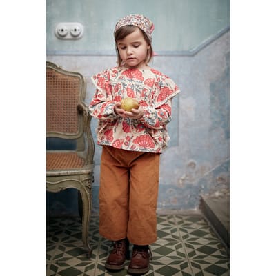 Louise Misha Pants Flor Cinnamon Size: 9M | Trousers Outlet | Unisex | Bruin
