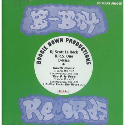 CD BOOGIE DOWN PRODUCTIONS - South Bronx / The P Is Free BB1002 B-Boy Records, 1998 VS Rap & Hip-Hop/R&B Gebruikt