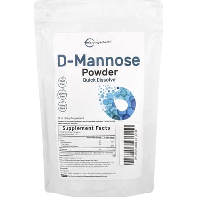 Micro Ingredients, d-Mannose Poeder, 12 oz (340 g)
