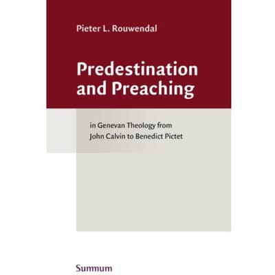 Predestination And Preaching - Texts And Studies In Historical Theology - Pieter L. Rouwendal